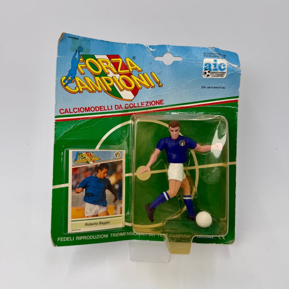 Vintage Kenner Forza Campioni Roberto Baggio Italy National Team Figure NIB